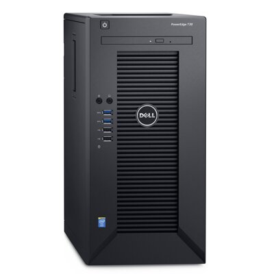 Nowy Dell PowerEdge T30 Tower Xeon E3 1225 v5 3,3 GHz / 16 GB / 2x WD RED SA500