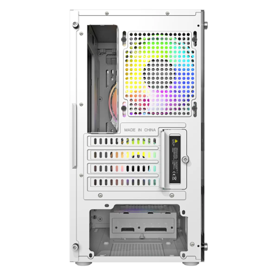 Nowy gamingowy Logic Aramis biały ARGB MINI AMD Ryzen 5 4500 3,6 GHz / 16 GB / 480 SSD / Win 11 + Nvidia RTX 3050 [6 GB]