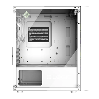 Nowy gamingowy Logic Aramis biały ARGB MINI AMD Ryzen 5 4500 3,6 GHz / 16 GB / 480 SSD / Win 11 + Nvidia RTX 4060 [8GB]