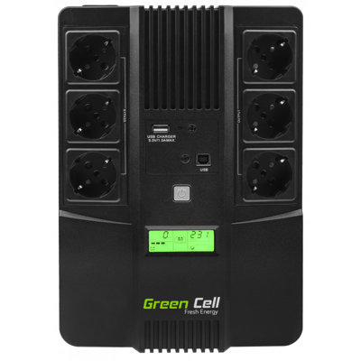 OUTLET Zasilacz awaryjny Green Cell AiO 800VA UPS UPS07