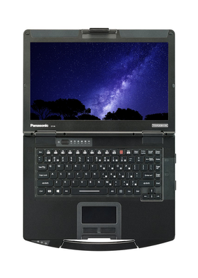 Panasonic ToughBook CF-54-1 Core i5 5300U (5-gen.) 2,3 GHz / 16 GB / 480 SSD / 14" / Win 10 Prof. (Update) / (defekt)