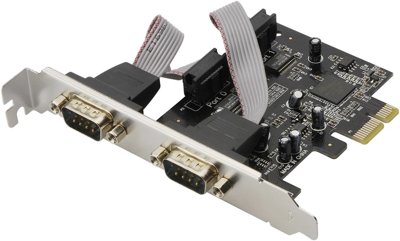 Poleasingowy kontroler Digitus 2 x COM RS-232 PCI-E / wysoki profil