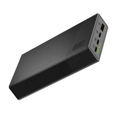 Powerbank Green Cell PowerPlay20s PBGC03S / 22,5 W / USB-A, USB-C / 20000 mAh