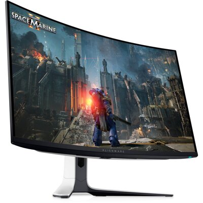 Powystawowy Dell Alienware AW3225QF 4K 240Hz, zakrzywiony