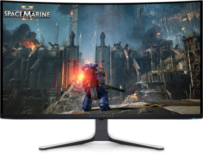 Powystawowy Dell Alienware AW3225QF 4K 240Hz, zakrzywiony