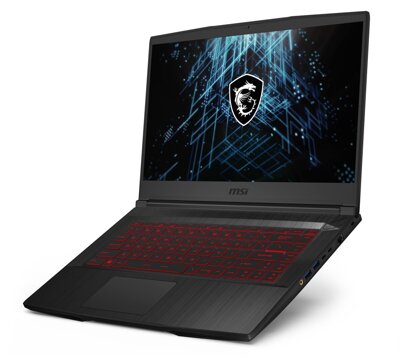 Powystawowy gamingowy MSI GF65 Thin 10UE Core i7 10750H (10-gen.) 2,6 GHz / 16 GB / 240 SSD / 15,6'' FullHD / Win 11 + GeForce RTX 3060