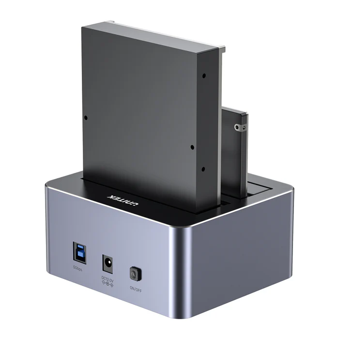 Stacja dokująca UNITEK Y-3026GY01-EU 2 x SATA III | USB 3.1 | KLONOWANIE DYSKÓW 