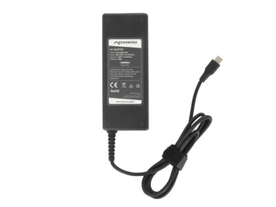 Zasilacz Movano 90W USB type C USB-C (czarny)