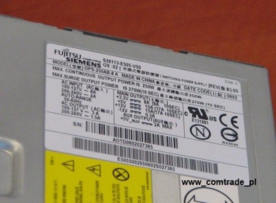 Zasilacz do komputerów Fujitsu-Siemens E5615, E5625, E5730, E5925, E7935, E7936