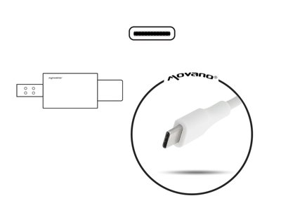 Zasilacz zamiennik Movano ZZ/USBC65W 65W USB-C